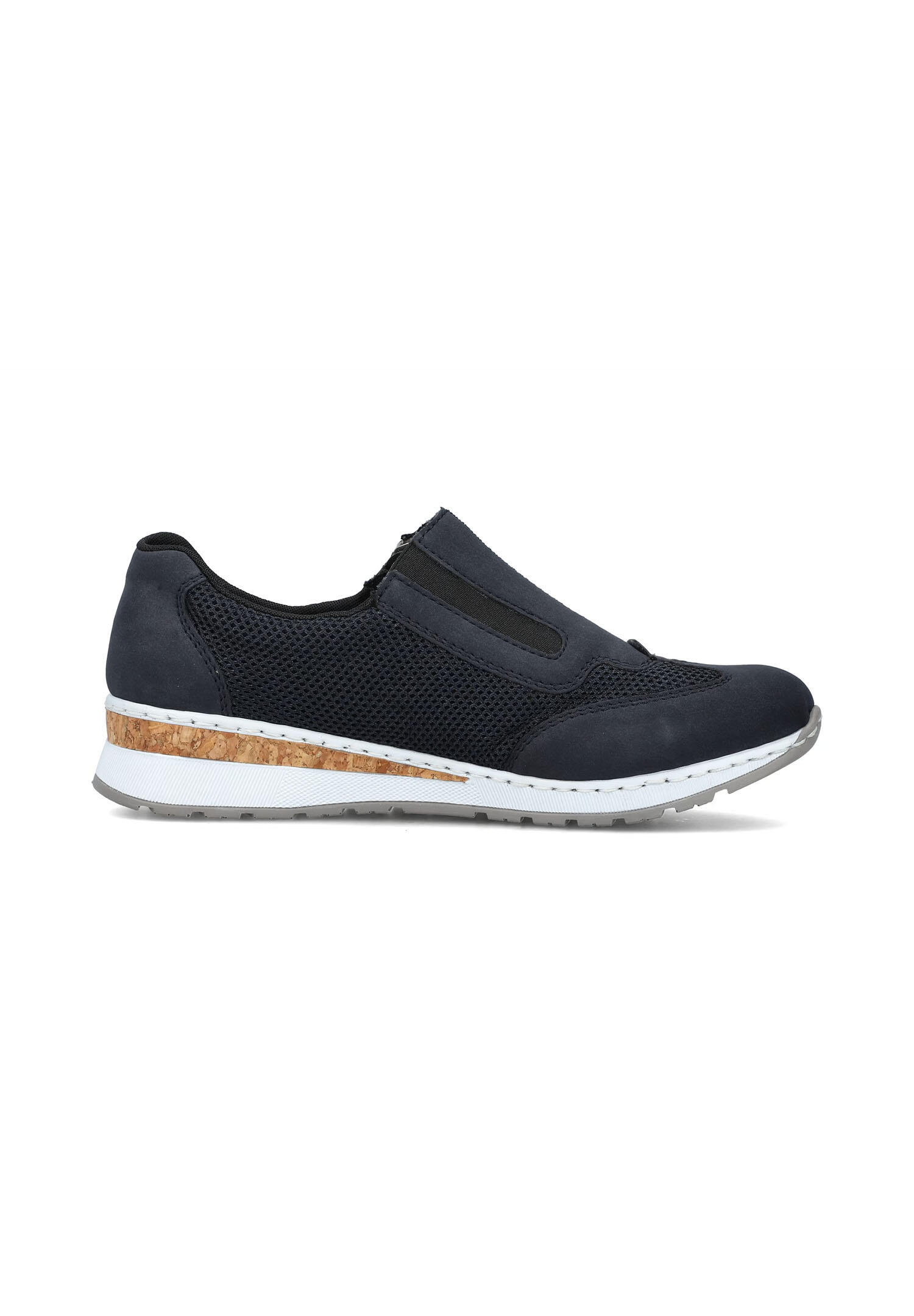 Rieker Damen Halbschuh Slipper Schuhe 54474-14 Blau 2/5
