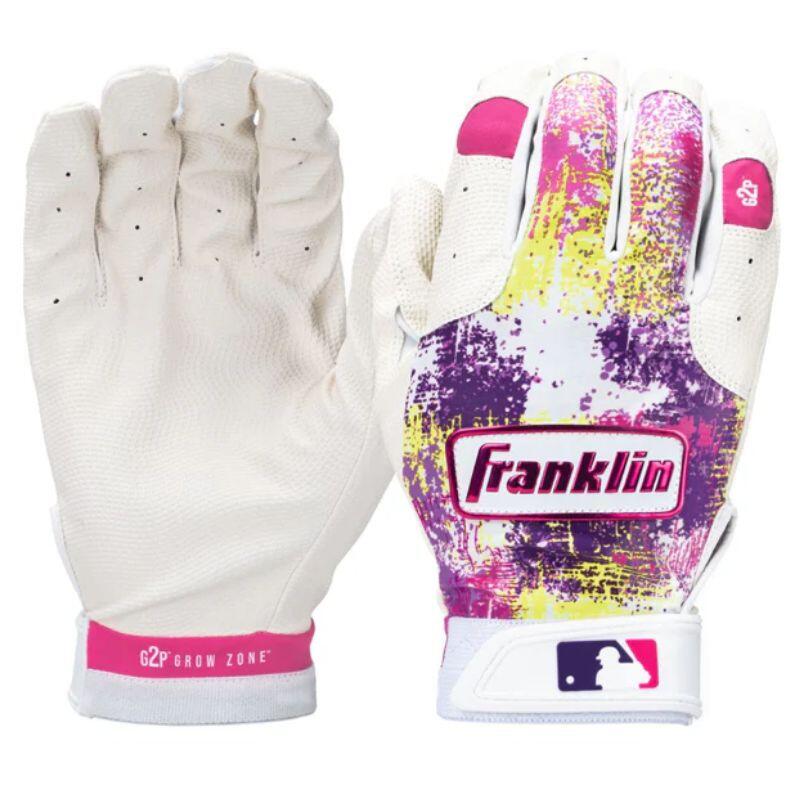 Franklin Grow-To-Pro Tee Ball Serie S Bianco/Rosa 2/2