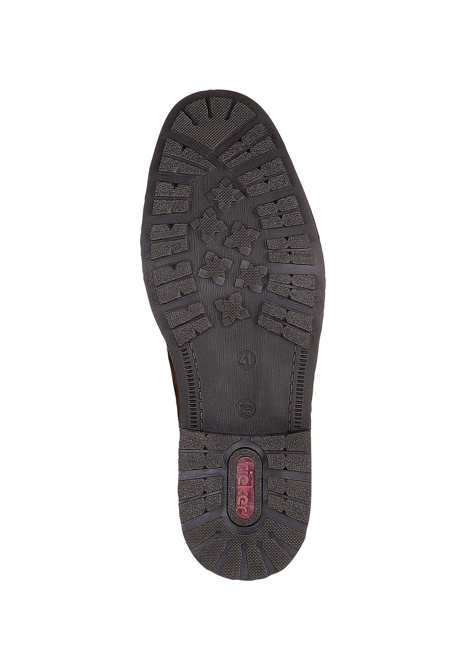 Rieker Herren Schnürschuhe Halbschuhe Businessschuhe Leder Schuhe 13200-24 braun 7/7