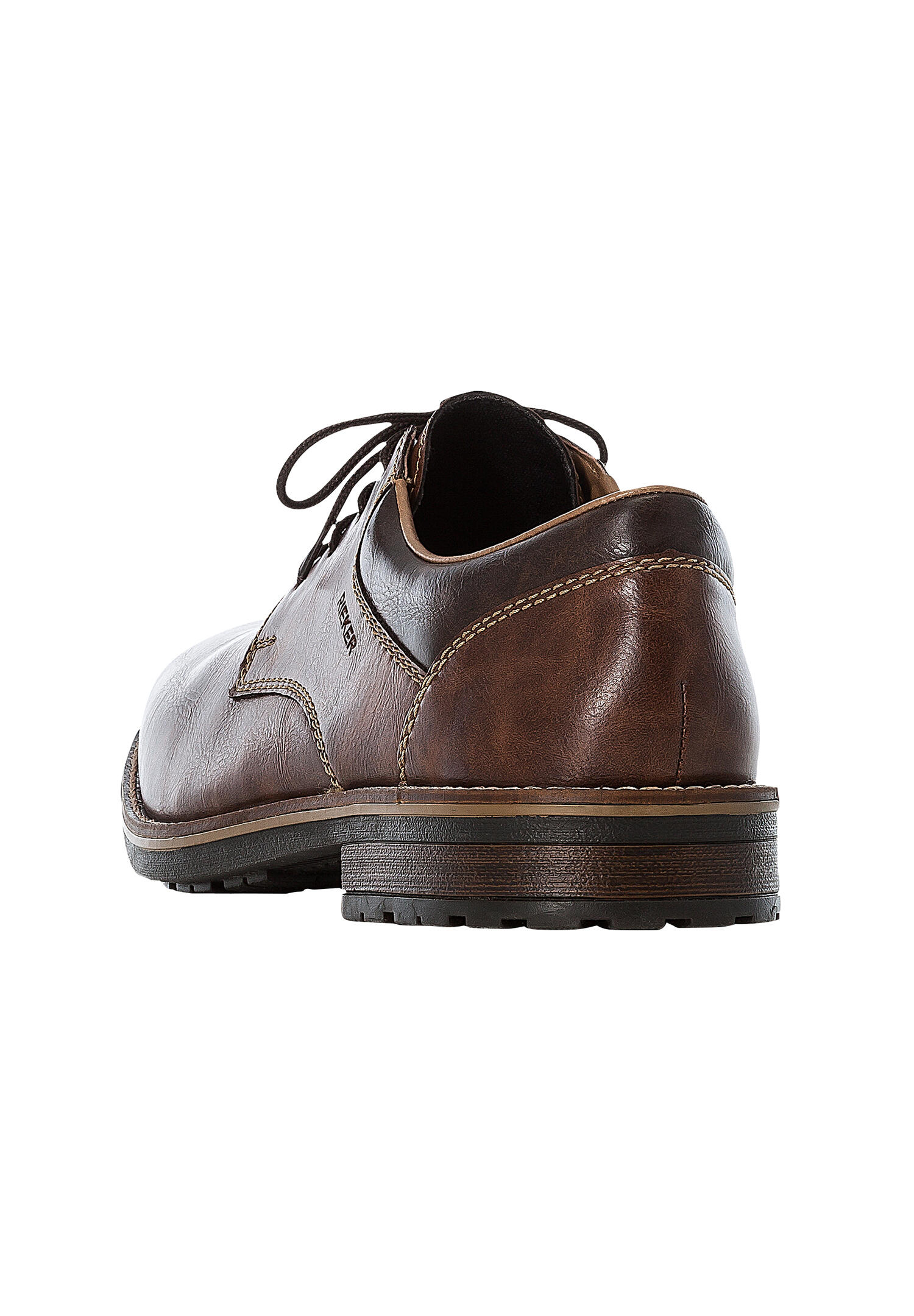 Rieker Herren Schnürschuhe Halbschuhe Businessschuhe Leder Schuhe 13200-24 braun 5/7