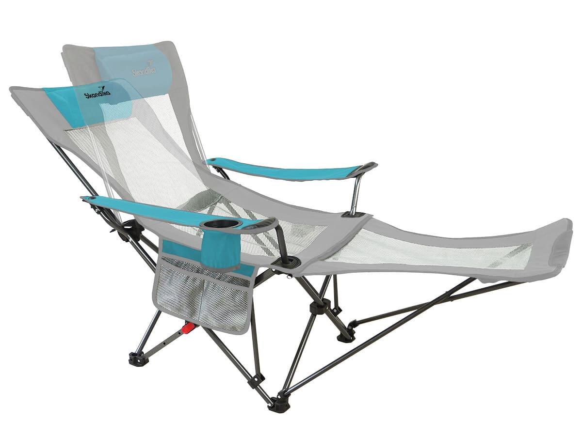 Gebraucht - Campingstuhl Toras mit Fußablage - Klappstuhl 2/7