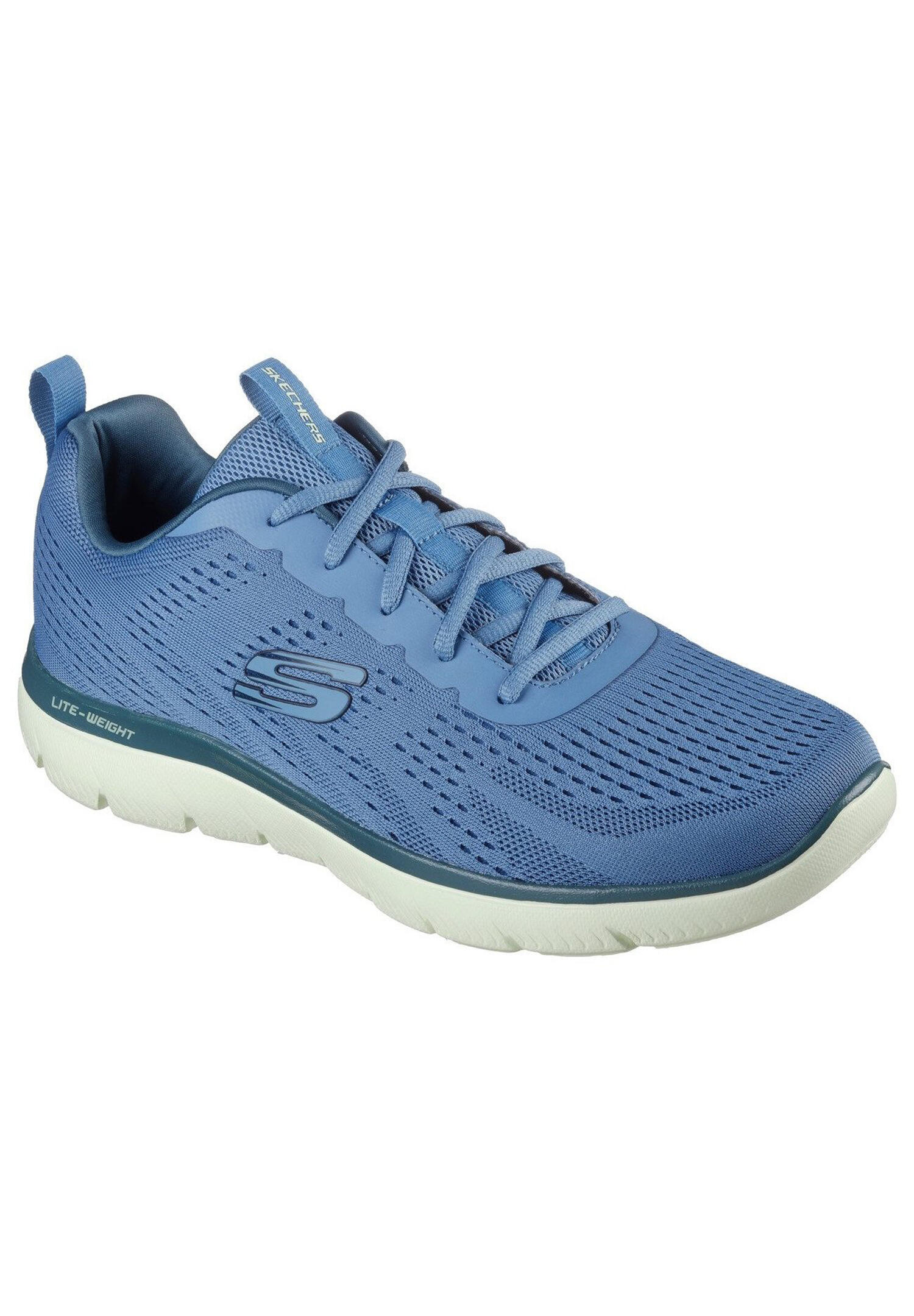 Skechers SUMMITS - TORRE Sneakers Herren Schuhe 232395 BLLM Blue Lime 1/5