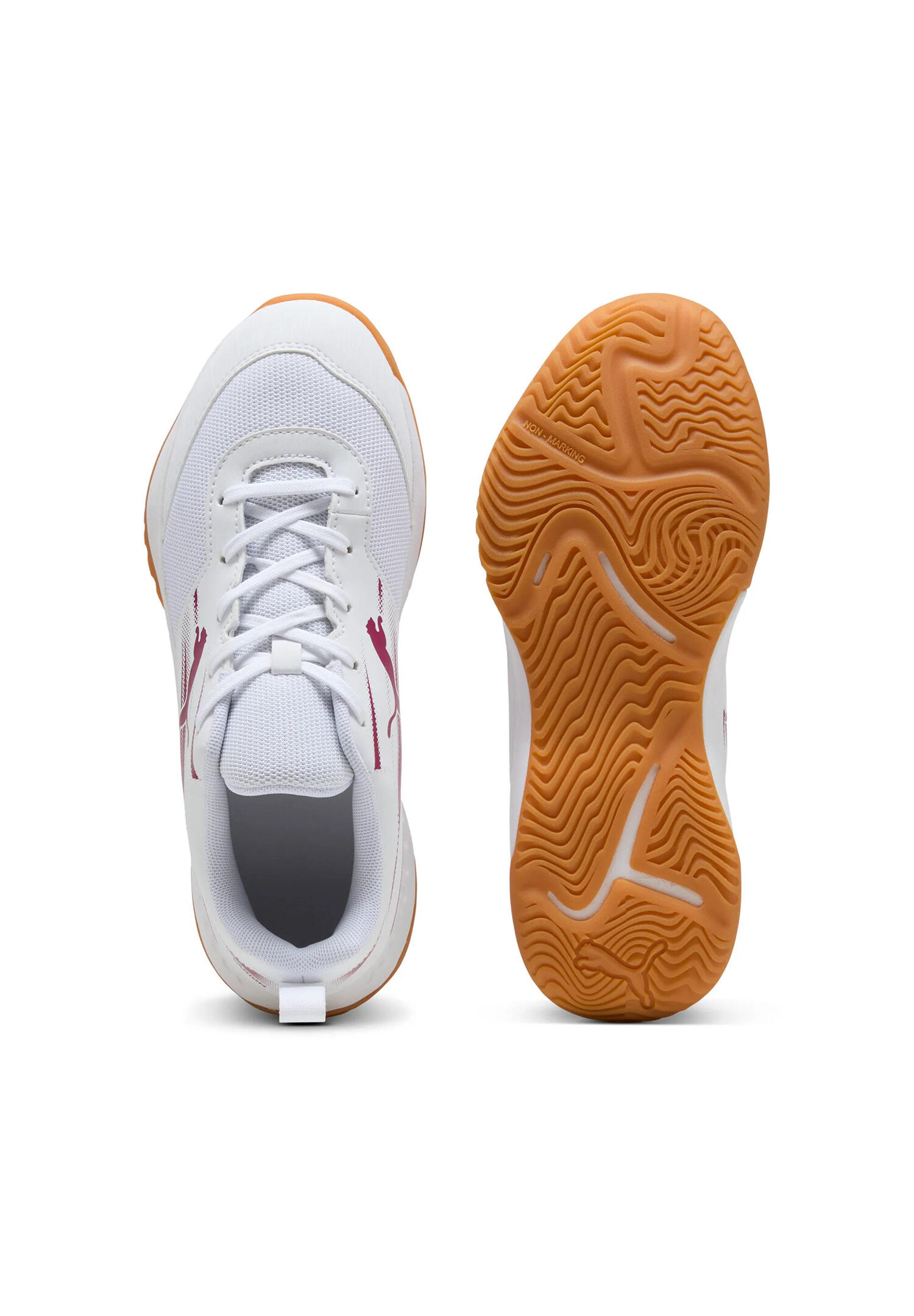 PUMA Varion II Hallensportschuhe Teenager Sneaker Sportschuhe 108105 Weiss 3/7