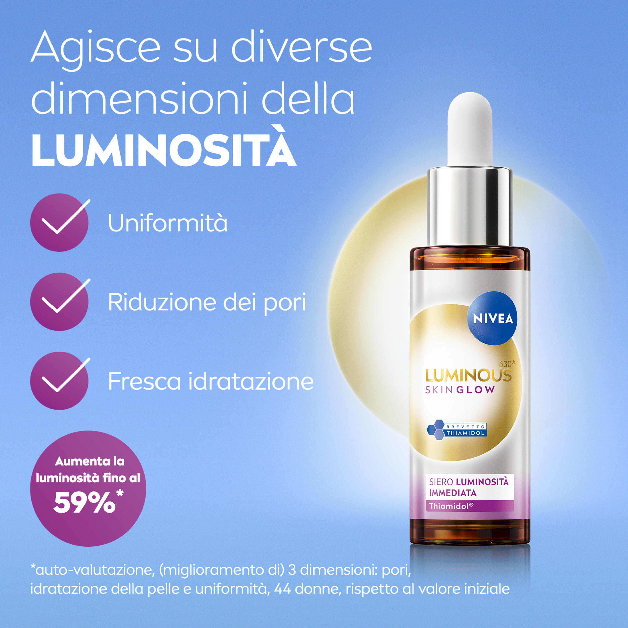 NIVEA Luminous630 - Siero Luminosità Immediata 30 ml 3/6