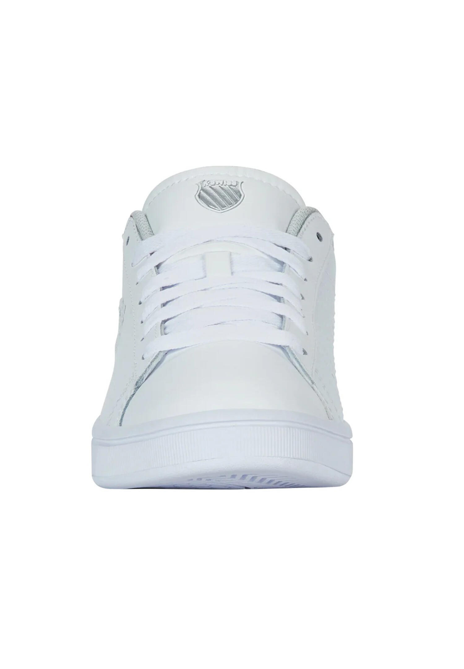 Zapatillas K-SWISS Court Shield II, blancas - corte bajo, con cordones 3/6