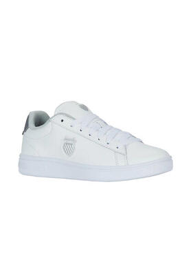 Scarpa K-SWISS Court Shield II bianca - taglio basso allacciata