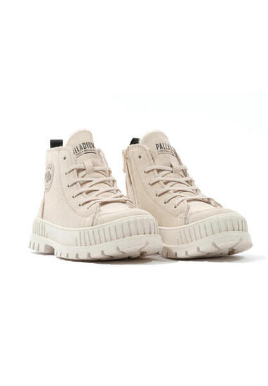 PALLADIUM Pallashock Zip Warm Unisex Boots Stiefelette Leder 74353-210-M beige