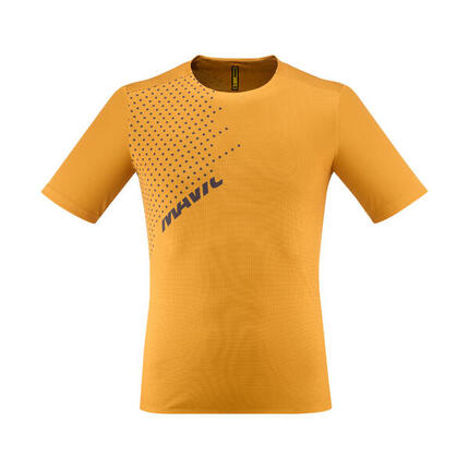 Maillot Manches Courtes Mavic Crosstrail Jaune Homme