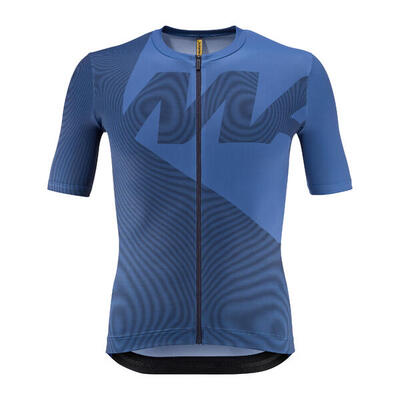 Mavic Icon Graphic Kurzarm Trikot Blau