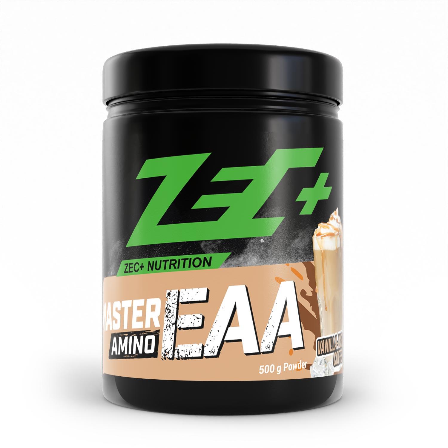 ZEC+ NUTRITION Zec+ Amino EAA Powder (500g) Vanilla Iced Coffee - Aminoacidi - EAA