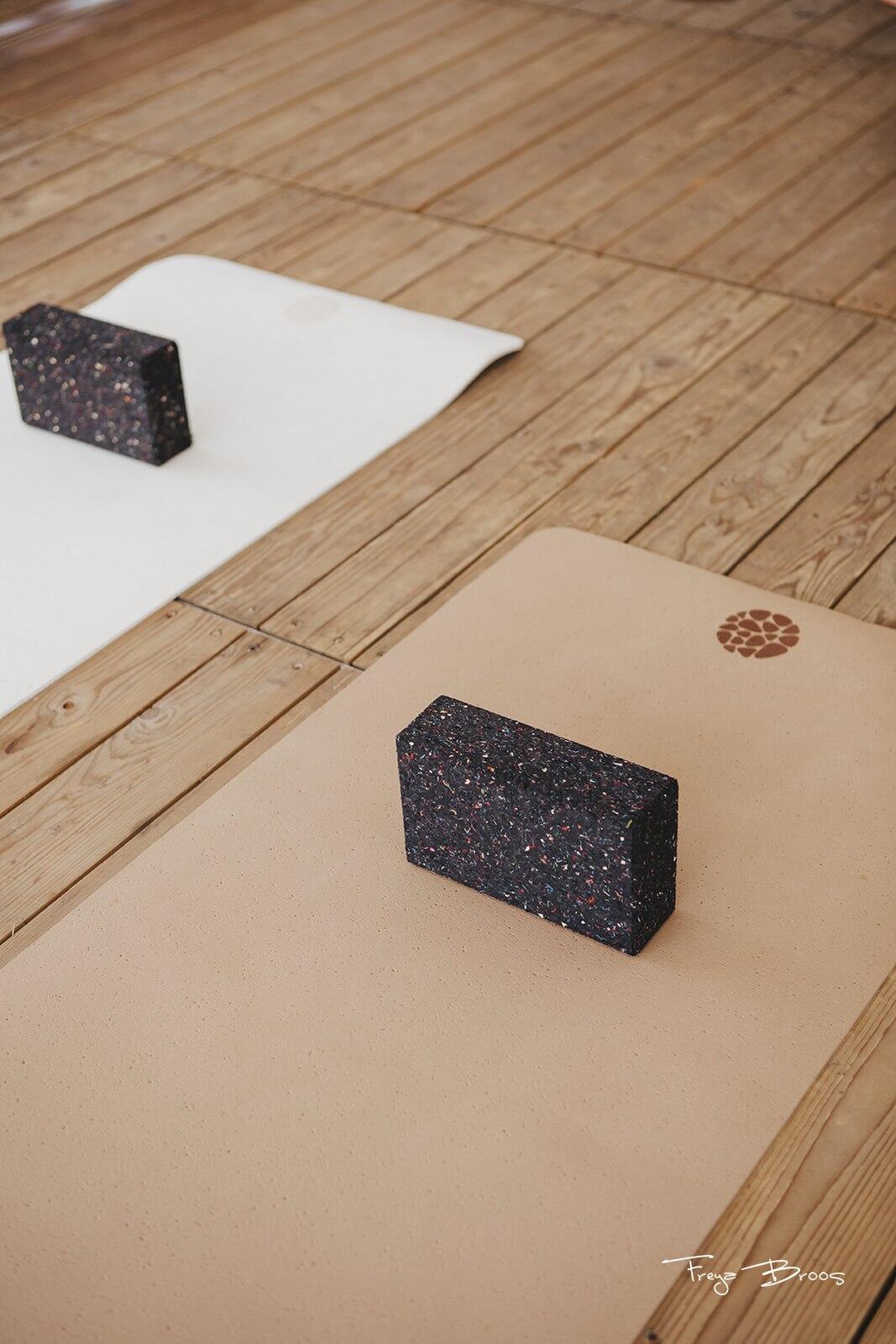 Set di 10 tappetini da yoga - elegante - 190x60x0,5cm - molto leggero 4/5