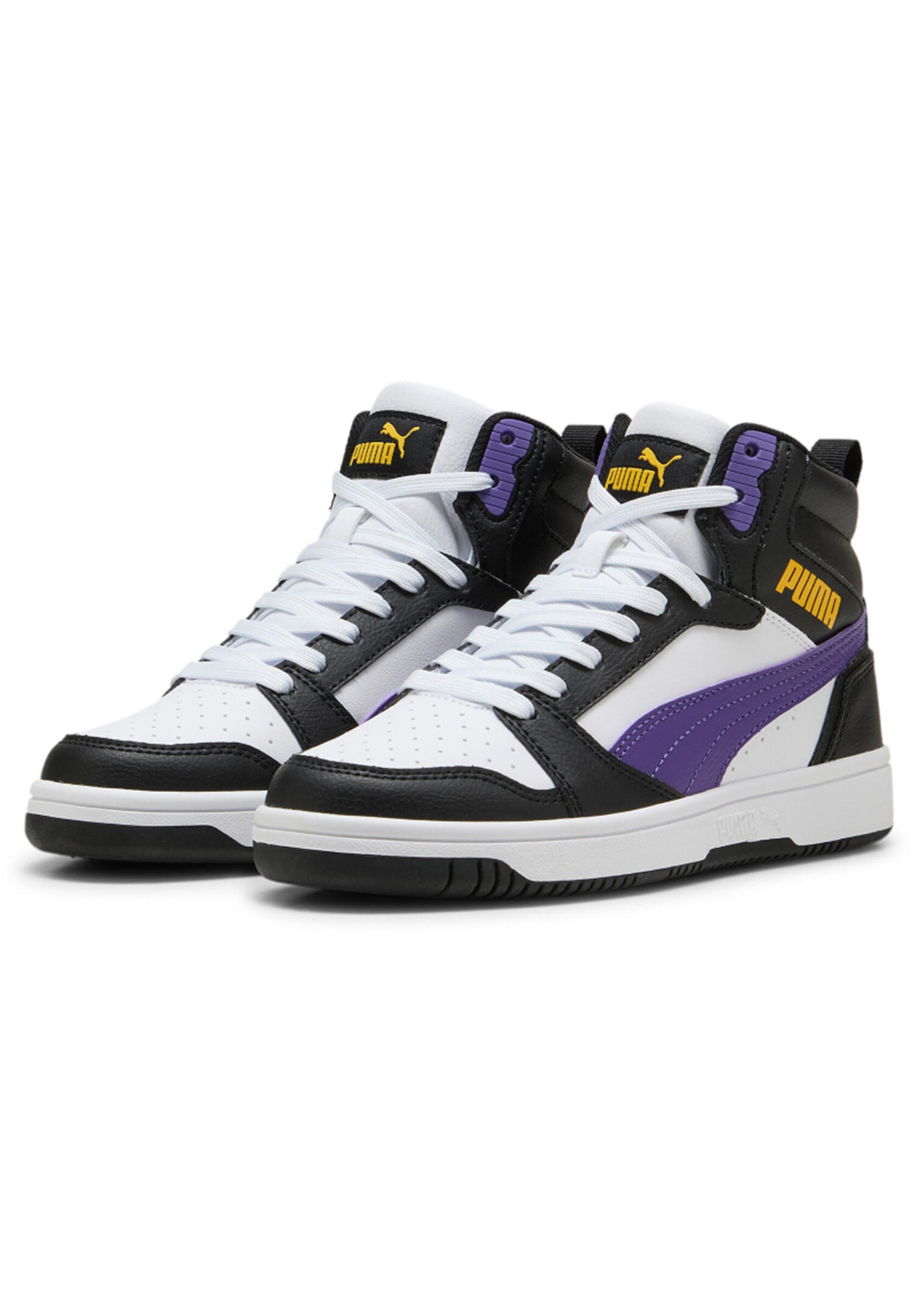 Puma Rebound V6 MID JR Unisex Kinder Sneaker 393831 23 1/15