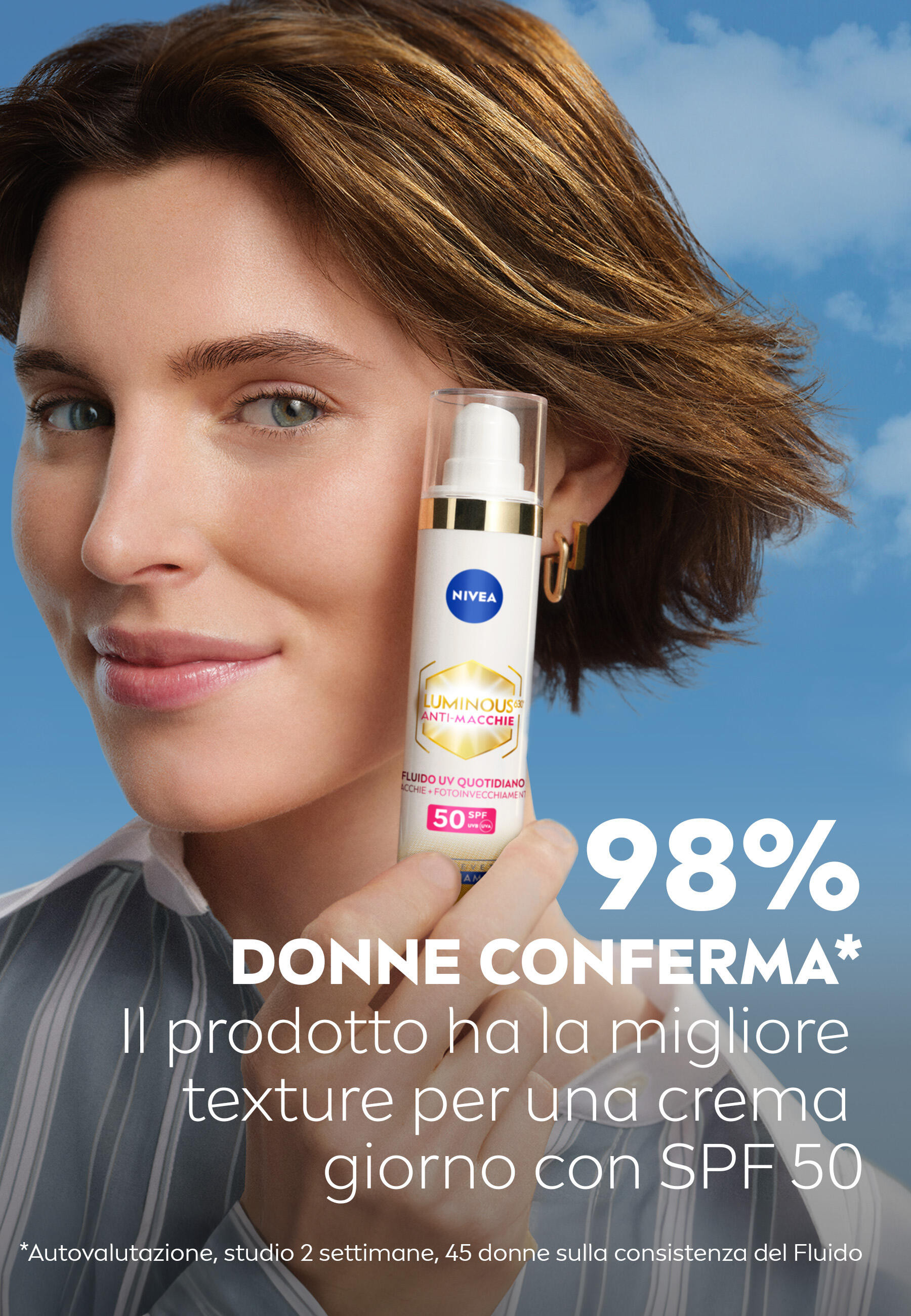 NIVEA Luminous630 Fluido Anti-Macchie UV Quotidiano SPF 50 - 40 ml 5/6