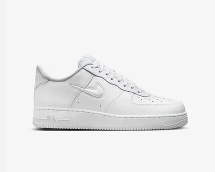 Męskie buty sportowe NIKE AIR FORCE 1 '07 JEWEL White / Dk Smoke Grey