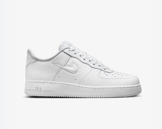 AIR FORCE 1 JEWEL UNISEX COLORE BIANCO WHITE