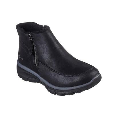 Botines Planos Mujer Skechers Relaxed Fit: Easy Going - Intl Negro
