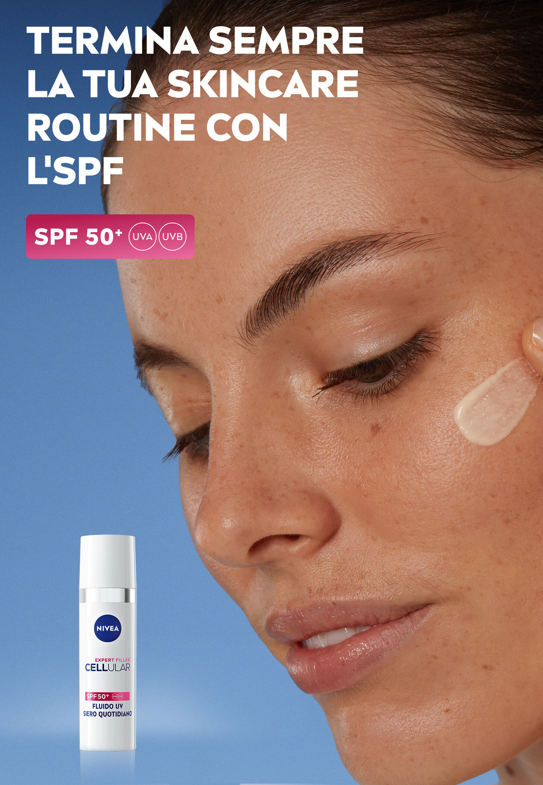 NIVEA Cellular Expert Filler Fluido UV Siero Quotidiano SPF 50+ 30 ml 6/7
