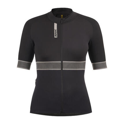 Maillot Manches Courtes Mavic Ksyrium Noir Femme