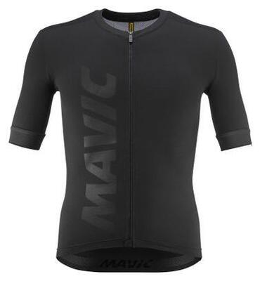 Mavic aksium jersey met korte mouwen zwart
