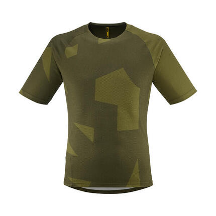 Mavic Deemax Enduro Trikot Kurzarm Camouflage Olive