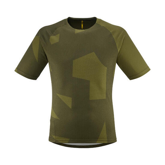 Mavic Deemax Enduro Trikot Kurzarm Camouflage Olive