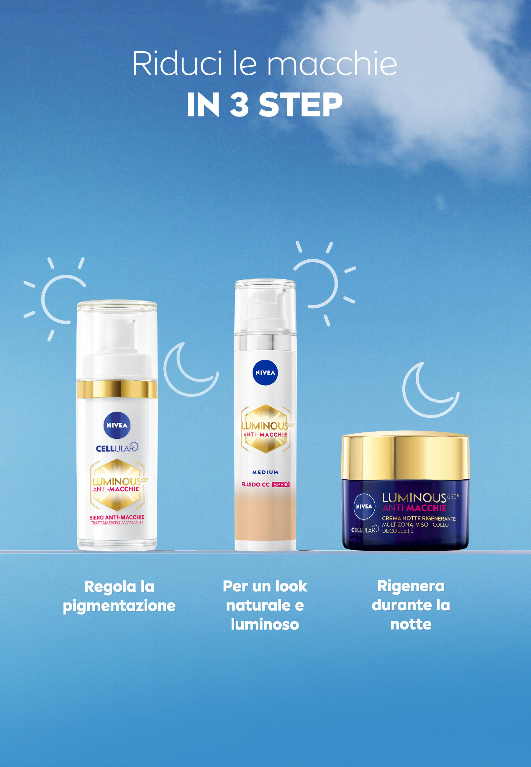 NIVEA Luminous630 Fluido CC SPF 30 3-in-1 per Pelle Luminoso 40 ml 6/6