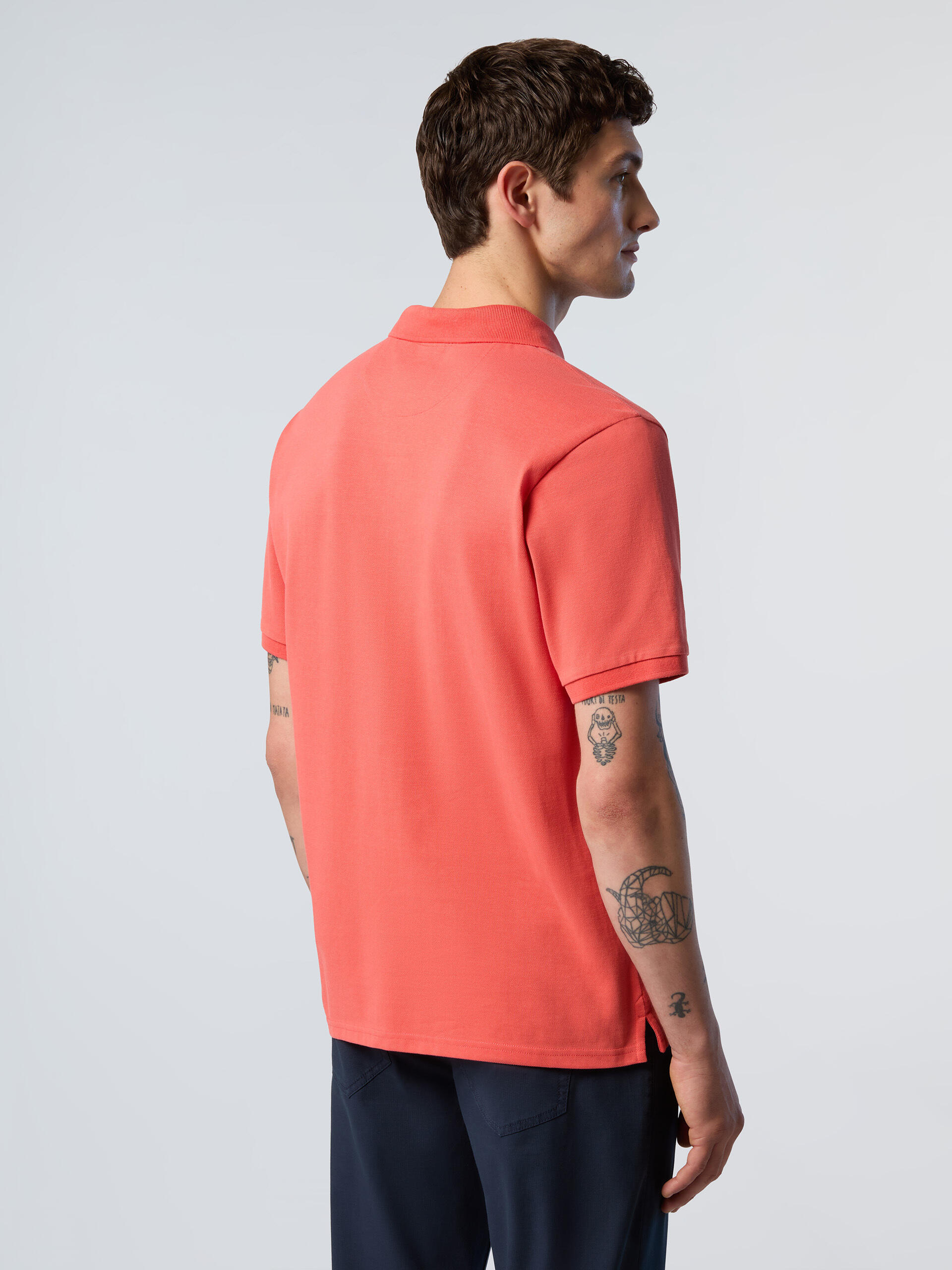 Polo con parche con logo para hombre 2/3