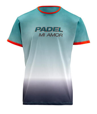 Padelshirt heren den