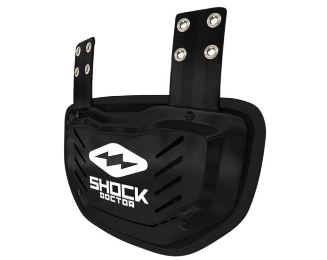 SHOCK DOCTOR Shock Doctor Showtime Back Plate Jovem Sólido Preto