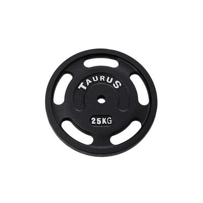 Taurus gietijzer halterschijven met greep 3g (30 mm) - 25 kg