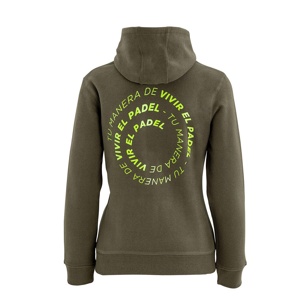 Felpa con Cappuccio Padel Donna Mi Amor 2/2