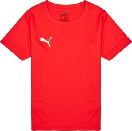 T-shirt da calcio junior puma rosso