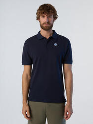 Polo avec patch logo pour homme