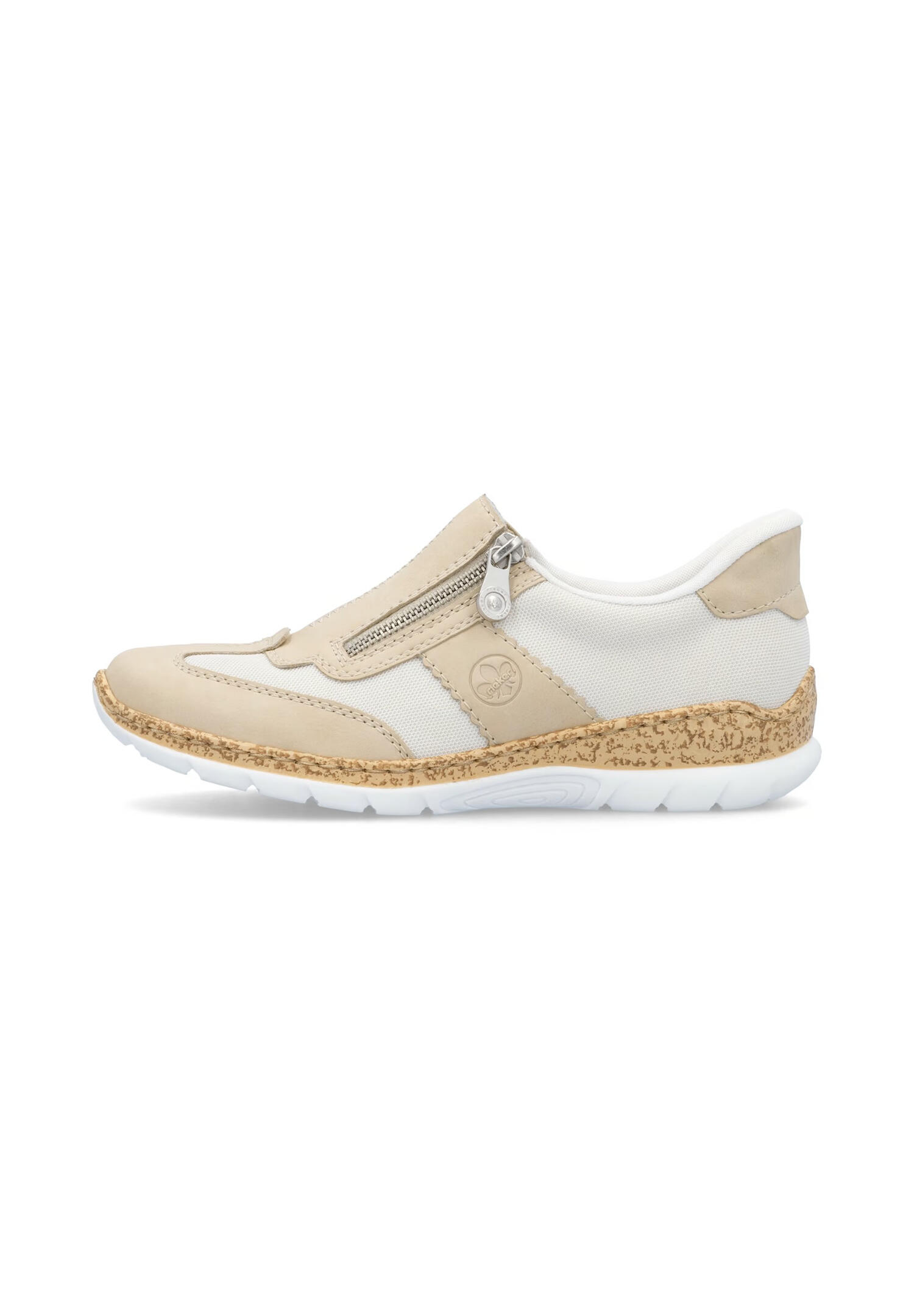 Rieker Damen Slipper  Schuhe N42G5-60 beige 5/7