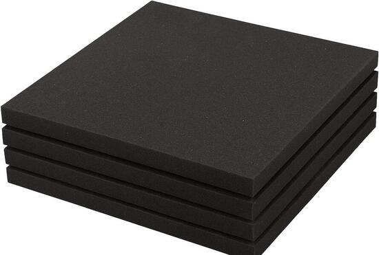 4 Pezzi Pavimento Gommato Palestra 100 x 100 x 3 cm cm FF