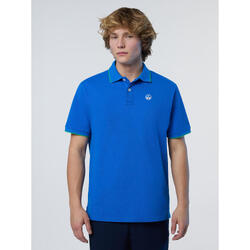 Polo avec finitions contrastées pour homme