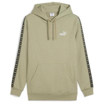 Kap puma ess tape hoodie fl, beige, mannen