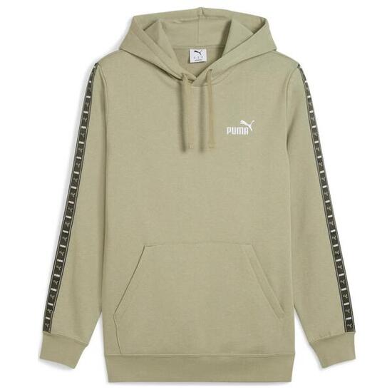 Kap Puma Ess Tape Hoodie Fl, Beige, Mannen