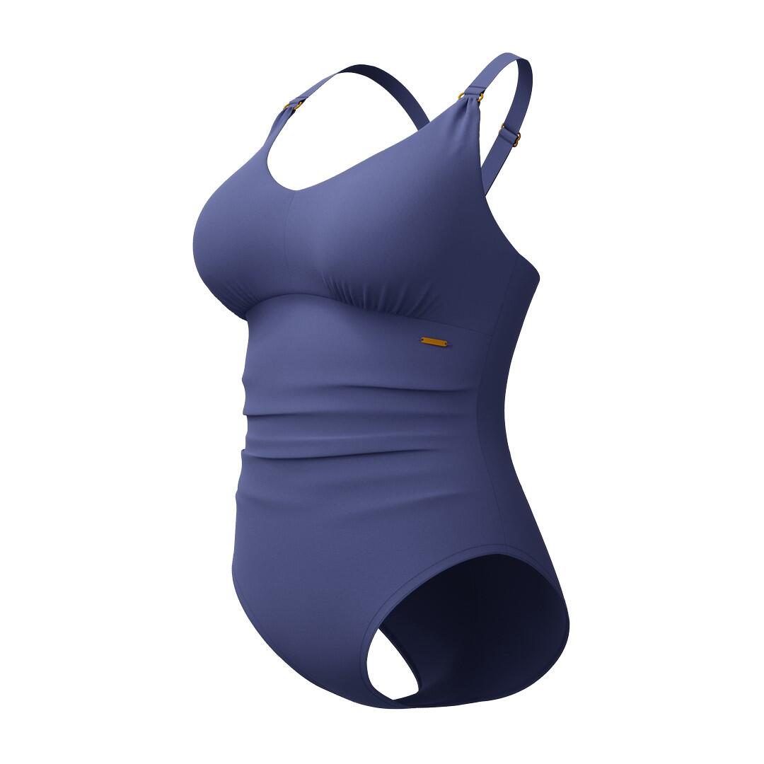 Strój kąpielowy jednoczęściowy damski na basen Speedo Shaping V Neck 3/7