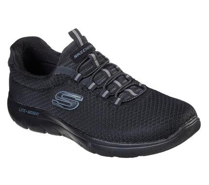 Zapatillas Skechers Summits, Negro, Hombre