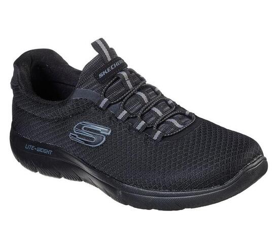 Zapatillas Skechers Summits, Negro, Hombre
