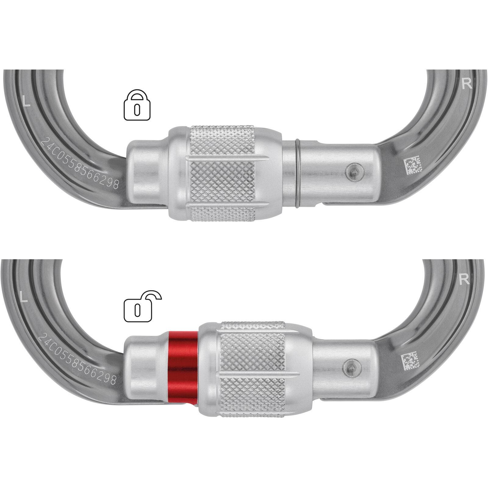 Mosquetón PETZL OMNI SCREW-LOCK aluminio 15 kN 15 mm 2/4