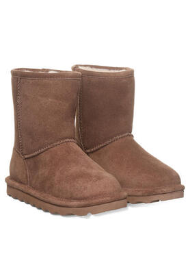BEARPAW Elle Youth Mädchen Winterstiefel Lammfellstiefel Boots 1962Y-210 Cocoa