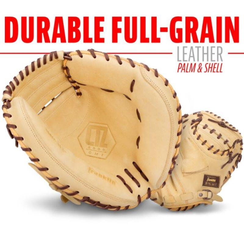 Franklin CTZ5000 - Guanto da ricevitore Baseball - Taglia 33,5 Inch - Adulto 3/7
