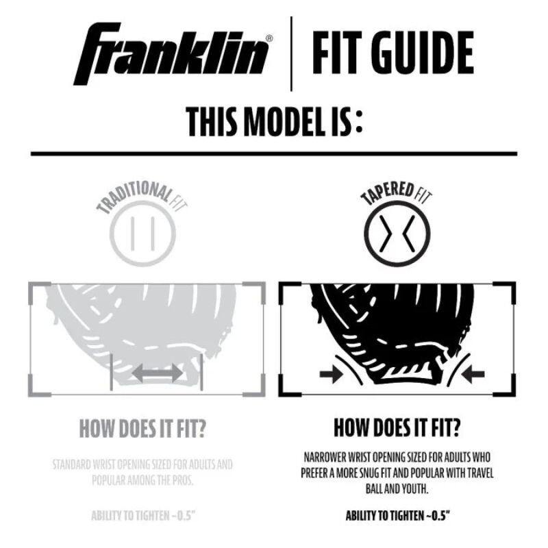 Franklin CTZ5000 - Guanto da ricevitore Baseball - Taglia 33,5 Inch - Adulto 7/7