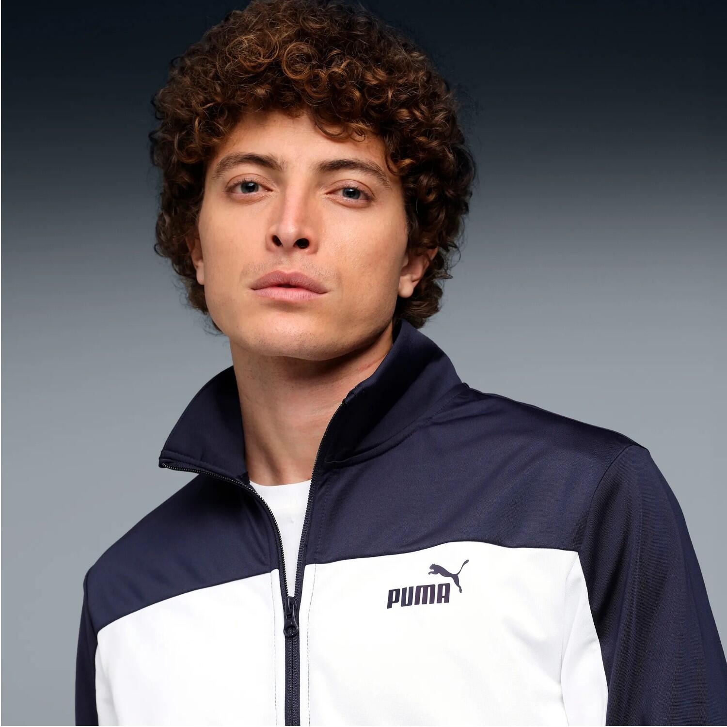Survêtement Puma Poly Colorblock Suit, Bleu, Hommes 2/4