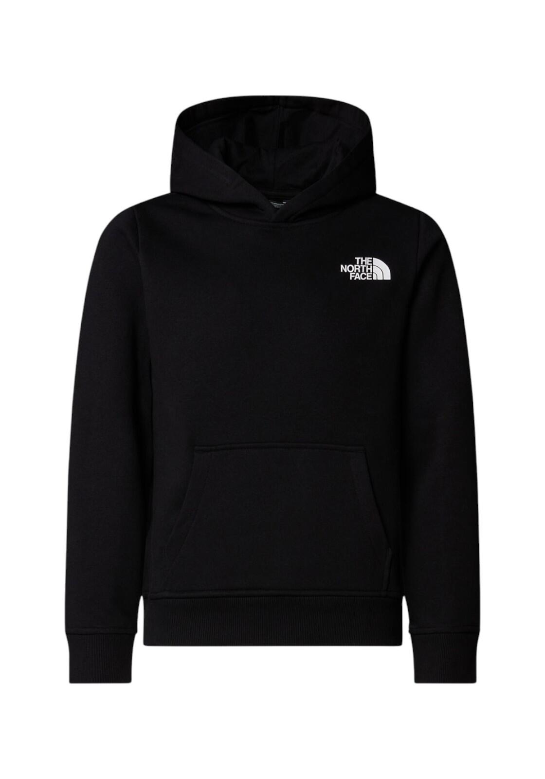 The North Face Box Regular pulover băieți - negru
