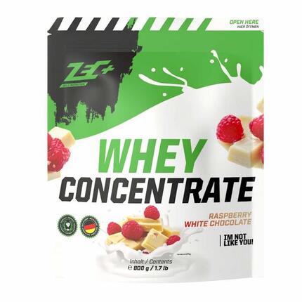 ZEC+ WHEY CONCENTRATE 800g Himbeere-Weiße Schokolade