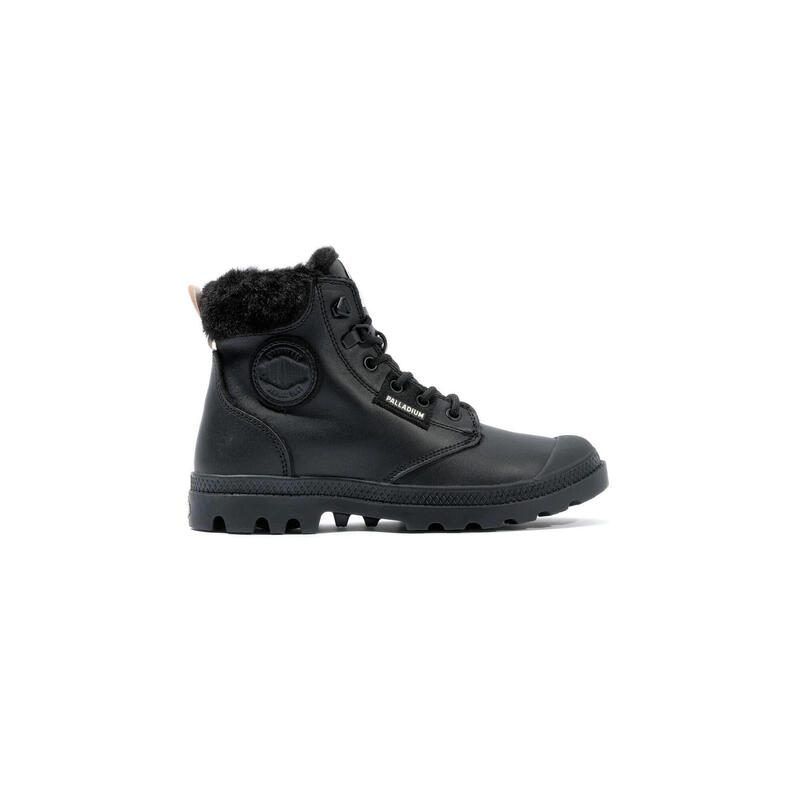 Pantofi până la gleznă universali 94380008m pentru iarnă negri damă