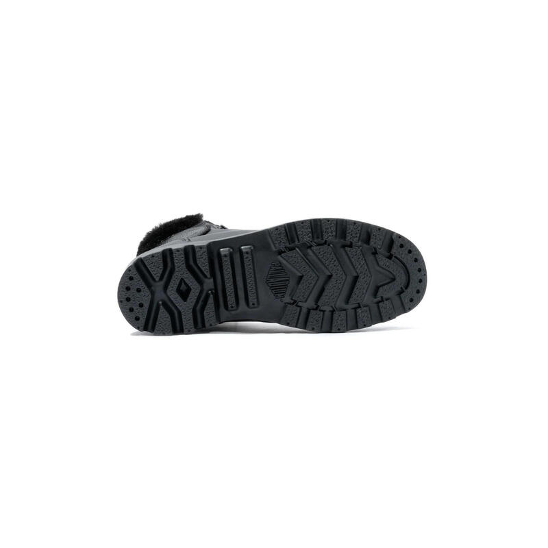 Pantofi până la gleznă universali 94380008m pentru iarnă negri damă